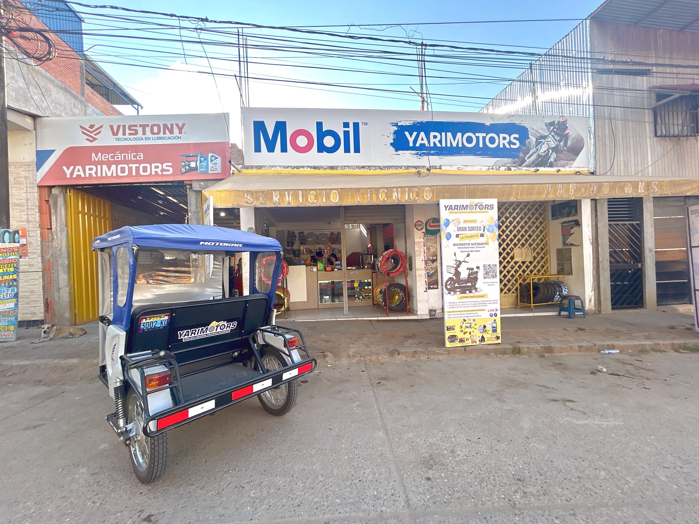 Bahía de servicio y elevadores